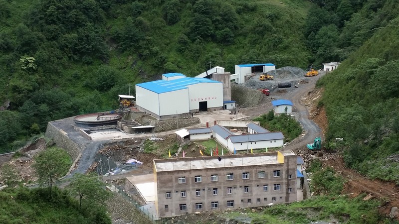 美姑县耿木铜矿1000td选矿工程