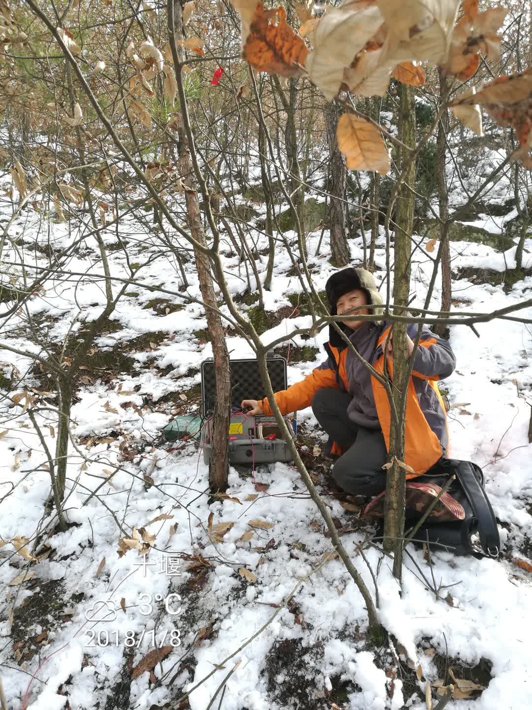 高铁西十线大地电磁测量