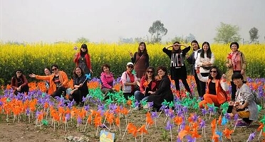 地勘院开展女员工三八节活动