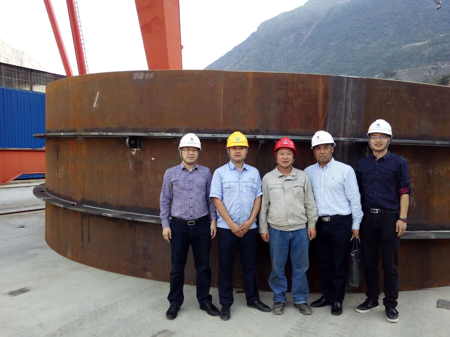 白鹤滩项目现场