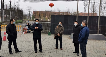 局防疫督导组对地勘院开展实地督导