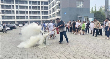 我院西冶检测公司举行消防安全培训应急演练