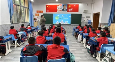 地灾防治知识进校园威尼斯人博彩显公益担当