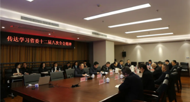 威尼斯人娱乐场党委领导班子成员深入一线宣讲党的二十届四中全会和省委十二届八次全会精神